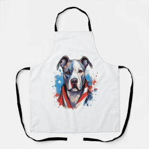 全米の犬好きのピットブル エプロン