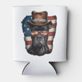 全米の犬好きのピットブル 缶クーラー (正面)