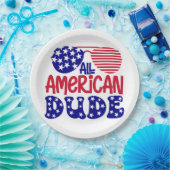 全米の男 ペーパープレート (パーティー)