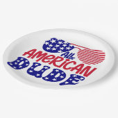 全米の男 ペーパープレート (アングル)