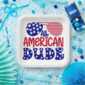 全米の男 ペーパープレート (パーティー)