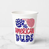 全米の男 紙コップ (裏面)