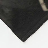 全米の黒いラブラドル・レトリーバー犬 フリースブランケット (角)