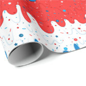 全米アイスクリーム ラッピングペーパー (ロールコーナー)