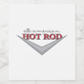 全米カー ワインラベル (シングルラベル)