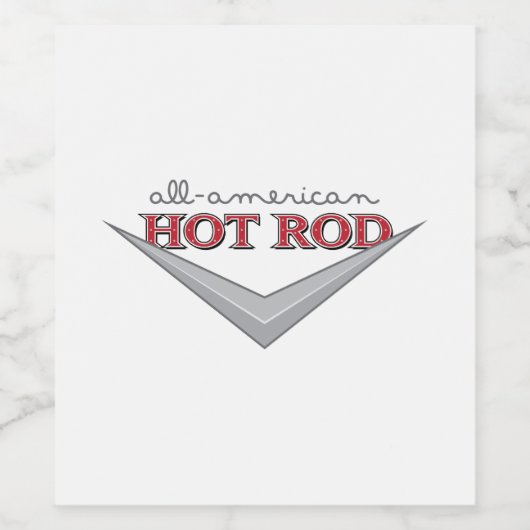 全米カー ワインラベル (シングルラベル)