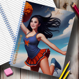 全米ガールチアリーダースパイラル ノートブック