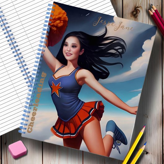 全米ガールチアリーダースパイラル ノートブック