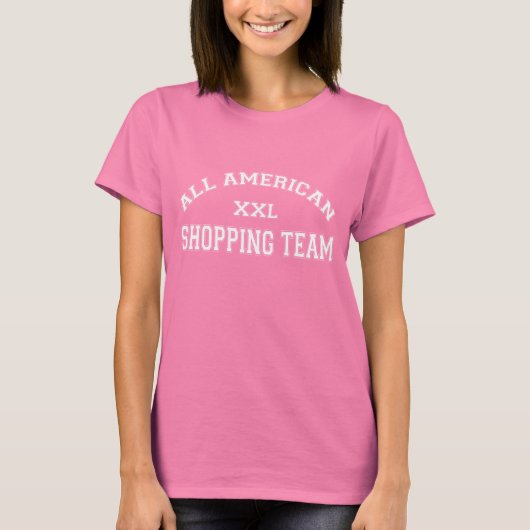 全米ショッピングチーム Tシャツ (正面)