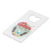 全米ダイナーヴィンテージ標識 クレジットカード栓抜き (正面アングル)