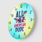 全米ダード–96993 ラージ壁時計 (傾斜)