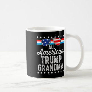 全米トランプおばあちゃんアメリカ国旗T コーヒーマグカップ
