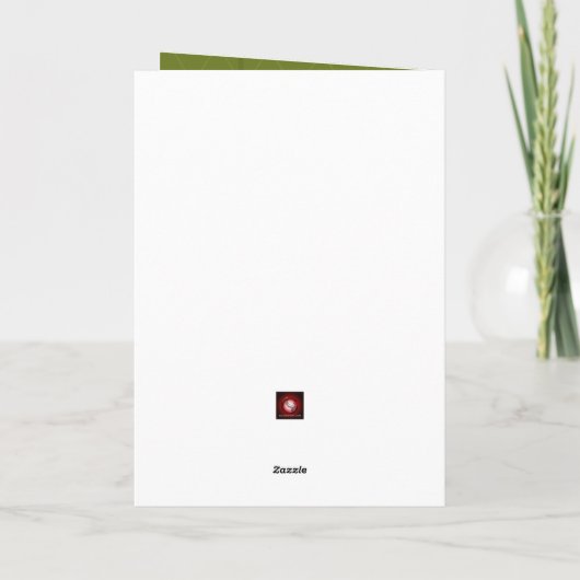 全米トレンディーフクロウ家族クリスマス シーズンカード (裏面)