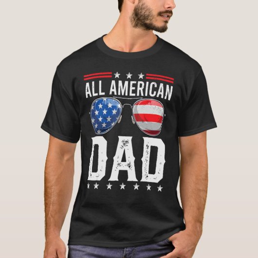 全米パパ7月4日アメリカ試合第4戦 Tシャツ (正面)