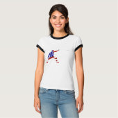 全米フェンサー/フェンシング Tシャツ (正面フル)