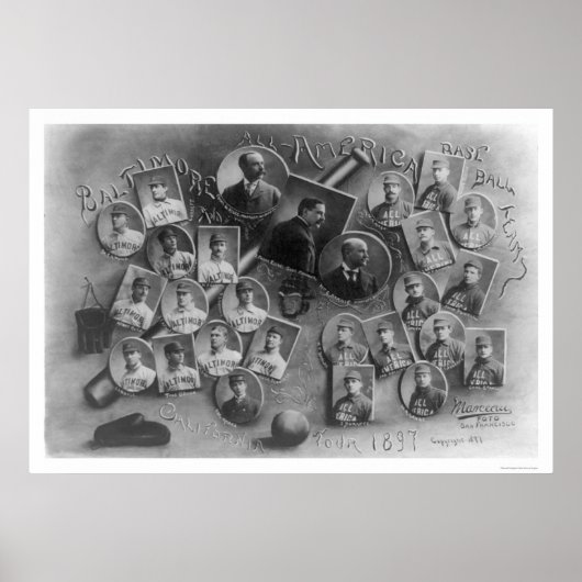全米ベースボールツアー1897 ポスター (正面)