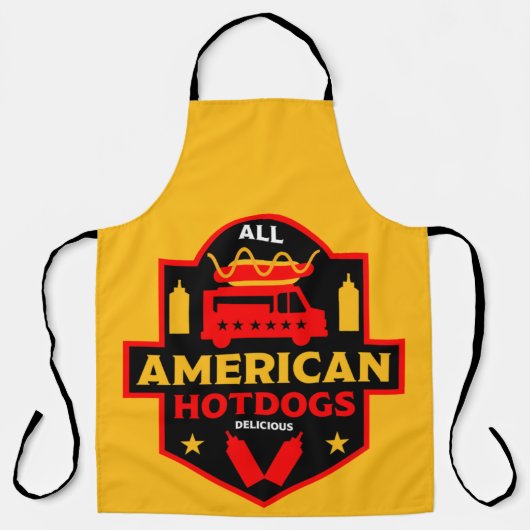全米ホットドッググルメ エプロン (正面)