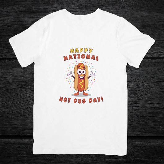 全米ホットドッグ・デーの女性用 Tシャツ