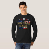 全米ママ4日7月ヒョウ4日Ju Tシャツ (正面フル)