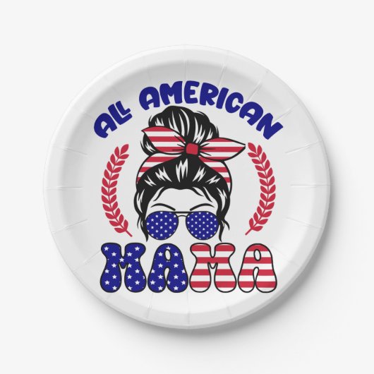 全米ママ ペーパープレート (正面)