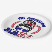 全米ママ ペーパープレート (アングル)