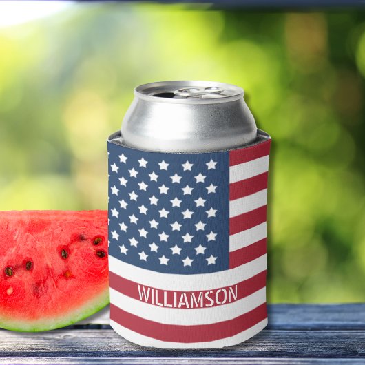 全米モノグラム 缶クーラー