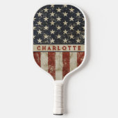 全米ヴィンテージ名 ピックルボールラケット (裏面)