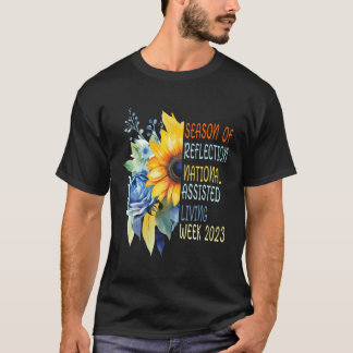 全米介護ウィーク 反省の季節 Tシャツ