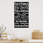 全米各地のレーストラック ポスター (キッチン)