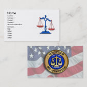 全米国法 名刺 (正面/裏面)