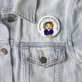 全米女性医師の日2月3日ボタン 缶バッジ (インサイチュ)