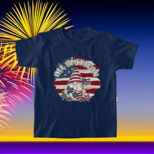 全米格言愛カッコいい国児7月4日 Tシャツ