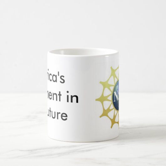 全米科学財団のロゴのマグ コーヒーマグカップ (中央)