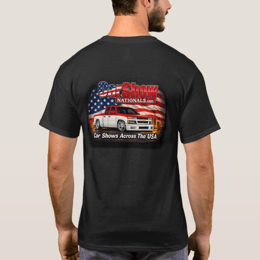 全米自動車ショーTシャツ Tシャツ (裏面)