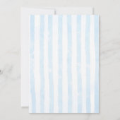 全米1歳の誕生日招待状愛国4日 招待状 (裏面)