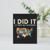 全米50の州を訪れた – USAマップ旅行 – Visit (スタンド正面)