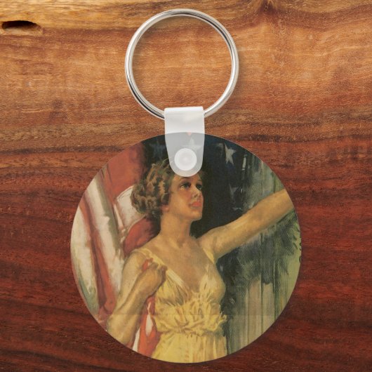 全米 キーホルダー (正面)