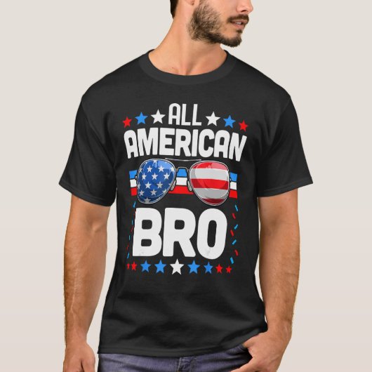 全米BROマッチングファミリー7月4日 Tシャツ (正面)