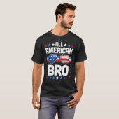 全米BROマッチングファミリー7月4日 Tシャツ (正面フル)