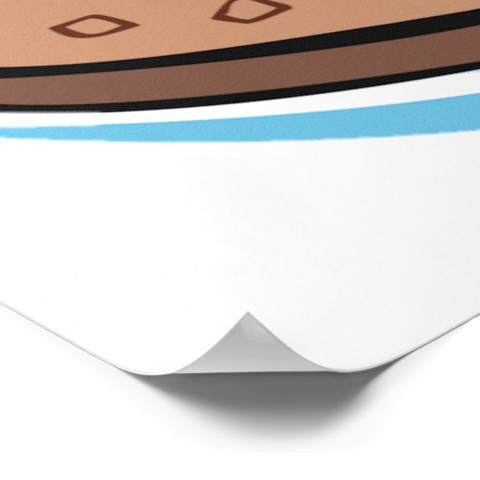 全粒素朴パン農場食品 ポスター (角)