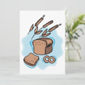 全粒素朴パン農場食品 招待状 (スタンド正面)