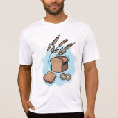 全粒素朴パン農場食品 Tシャツ (正面)