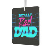 全素晴らしいパパおもしろい父の日80sギフト カーエアーフレッシュナー (左)