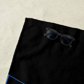 全素晴らしいパパおもしろい父の日80sギフト ビーチタオル (インサイチュ)