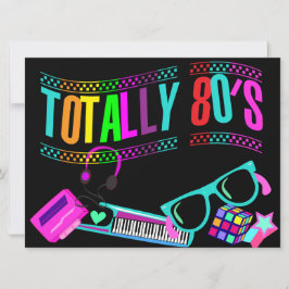 全素晴らしく80年代招待状 招待状