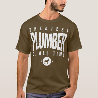 全素晴らし時配管工の配管工1日ヤギ Tシャツ