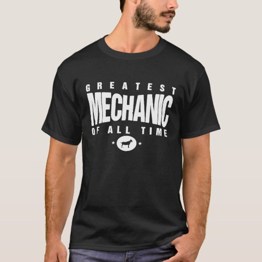 全素晴らし時間車整備士Dの自動整備士 Tシャツ (正面)