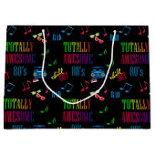 全素晴らし80社のパーティー大抱き枕 ラージペーパーバッグ (正面)