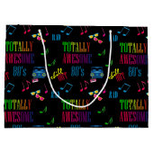 全素晴らし80社のパーティー大抱き枕 ラージペーパーバッグ (裏面)