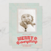 全素朴メリー写真 シーズンカード (正面/裏面)